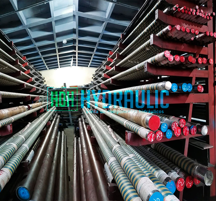 Barras cromadas para pistones hidraulicos SAE-1045