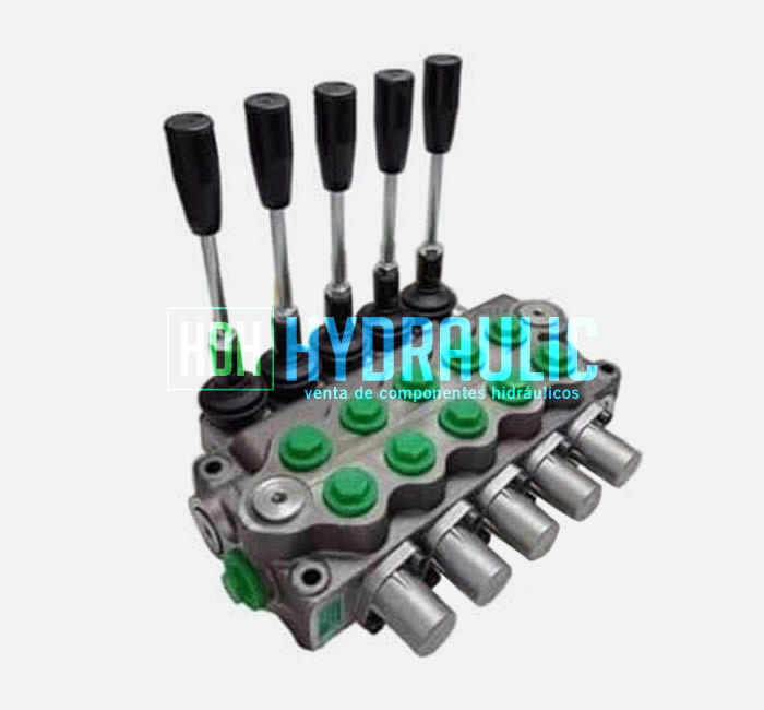 Sistemas de control hidráulico 5 palancas